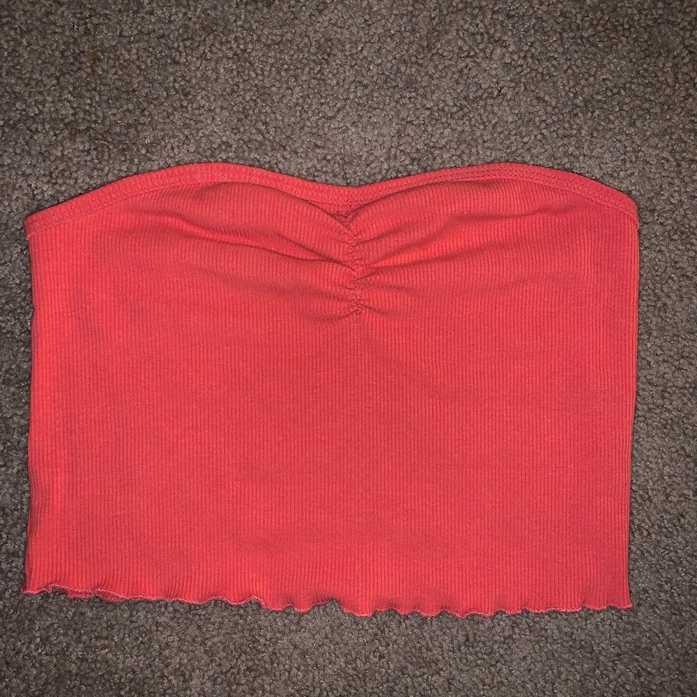 Cropped tube top